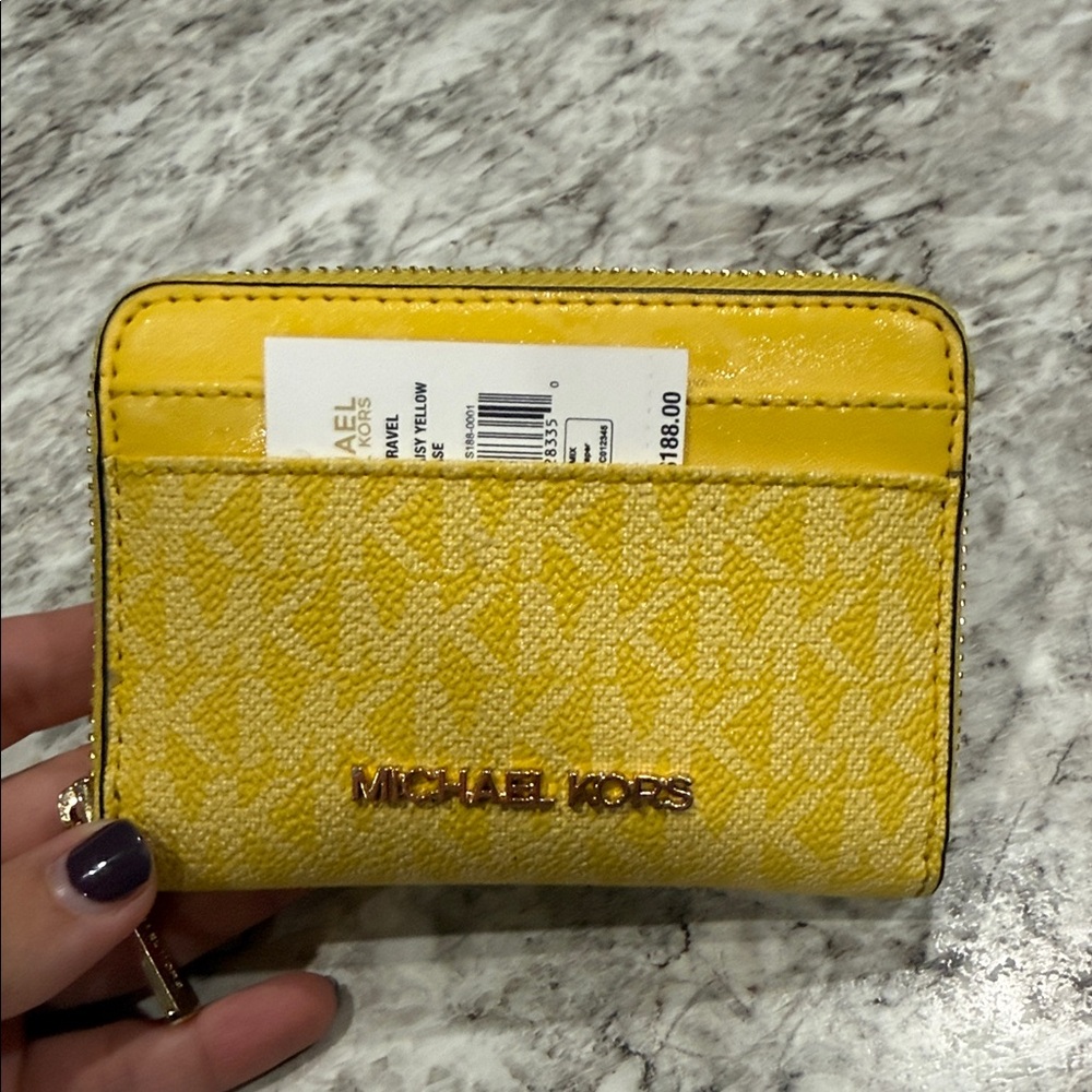 Michael Kors Sunny Yellow Wallet